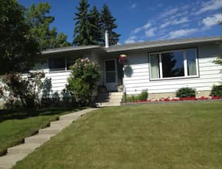 East facing front yard is perfect for our flowers.