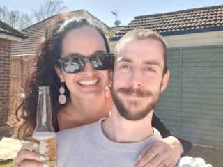 Michelle and Matt - we love sunshine and beers.