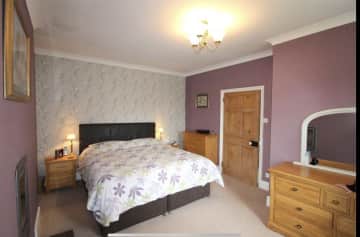 Main bedroom with King size bed