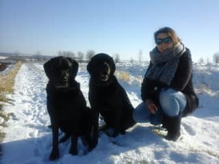 Me and my lovely boys.