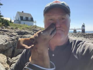 at marshall point, port clyde, maine.