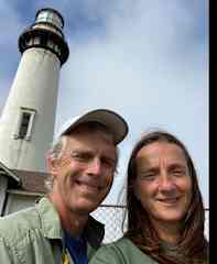 Visiting Lighthouses with my husband