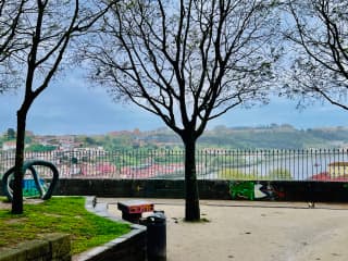 Great Douro River views in about a six minte walk