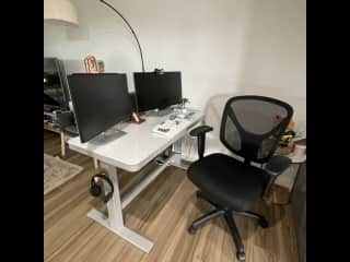 Desk area.