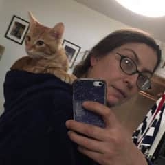 Archie was one of my very long term fosters, his sister stayed since they were bonded. He had a series of health issues. FIP was the big health scare. I did his shots every day for the whole 3 months of treatment. 
He’s in a forever home with his sister.
