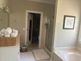 Master bathroom