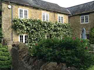 Garden side of the cottage