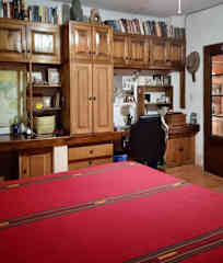 Master bedroom, desk area