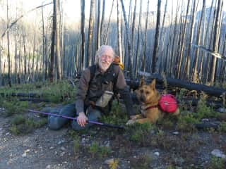 Edwin and Oka in nearby Akamina Kishinena Provincial Park