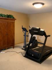 Exercise equipment available for your use