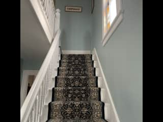 Front staircase