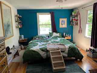 main bedroom (with doggie stairs)