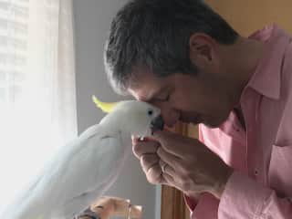 Troy and Angel, sharing a moment.