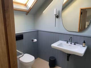 En suite bathroom