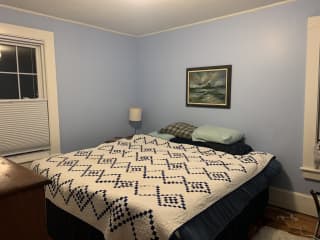 Guest bedroom with a king bed
