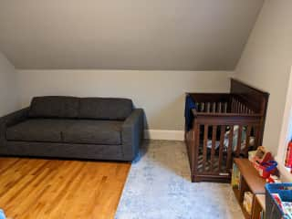 Third bedroom with pullout couch