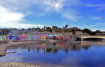 We are about 1.5 miles to Capitola Village. If you are a fast walker it is about 25 minutes to the village.