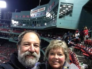 Fenway!  Gary graduated from North Eastern University.  Boston is one of our favorite cities to visit at least once a year.