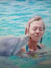 At the Dolphin Therapy & Research Center, Curaçao.
