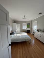 Bedroom - king bed