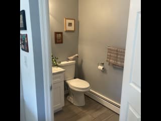 Ground floor powder room