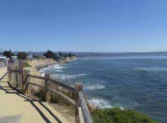 Pleasure Point is also about 1.5 miles from our house. It's a nice walk to visit shops, coffee, restaurants, and a very short drive.