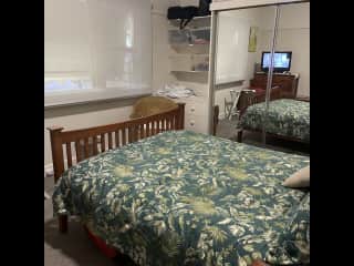 Your Bedroom with dresser and robe