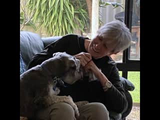 Otto with a favourite friend
