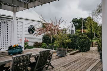 Middle deck and Potting shed