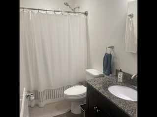 The shower is a tub shower - if you need to use just a shower you are welcome to use the main bathroom