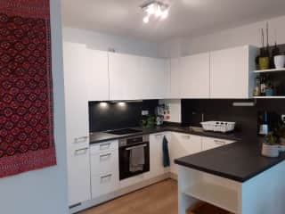 Kitchen, includes dishwasher.