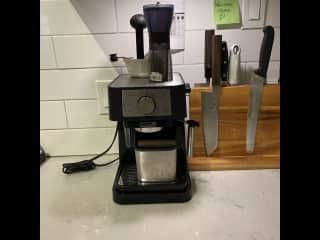 Espresso machine.