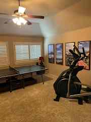 Bonus / Playroom
Ping pong, exercise equipment, TV with Wii games