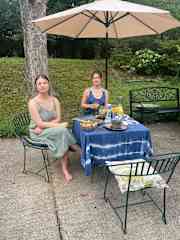 Lunch on the Patio.