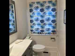 Downstairs powder room