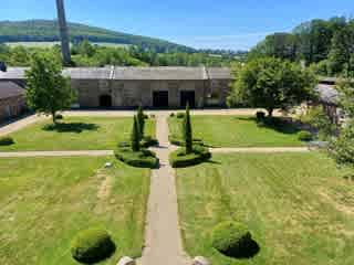 The courtyard