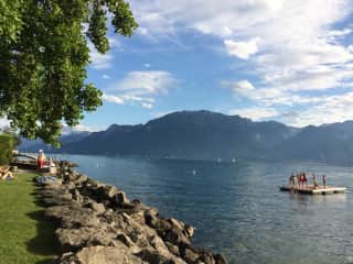 Lake side - 20 min walk from the house