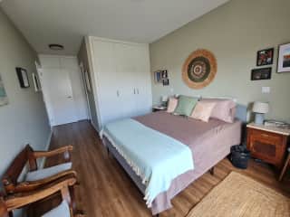 Your bedroom with private bathroom and balcony