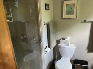 One of two bathrooms