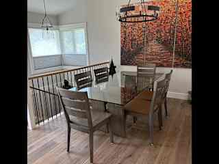 Dining area off the kitchen.