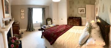 Your bedroom overlooking the front of the house