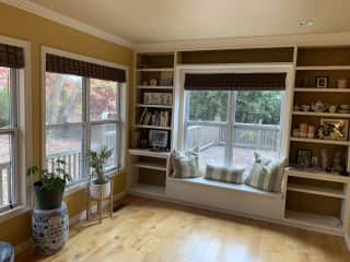 Sun room/reading nook