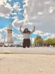 This was taken in Paris, Spring 2023! I was on my first European audition tour and also at the same time commencing from my graduate program in opera :)