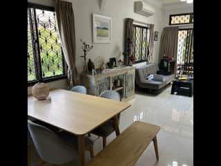 Inside dining area and downstairs lounge