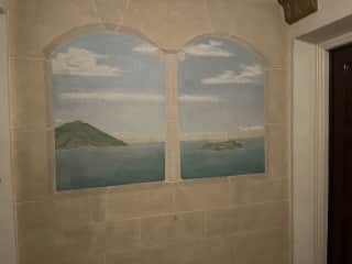 Artwork at entry of my apartment