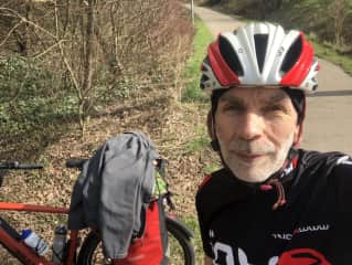 Trip biking in Belgium.