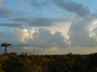 View from star deck above house