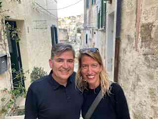 Matera, Italy. We love to travel; connecting with people and animals everywhere!