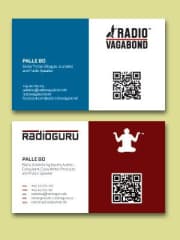 My two business cards