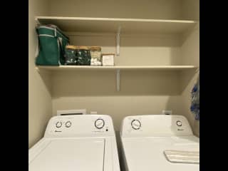 Washer and dryer